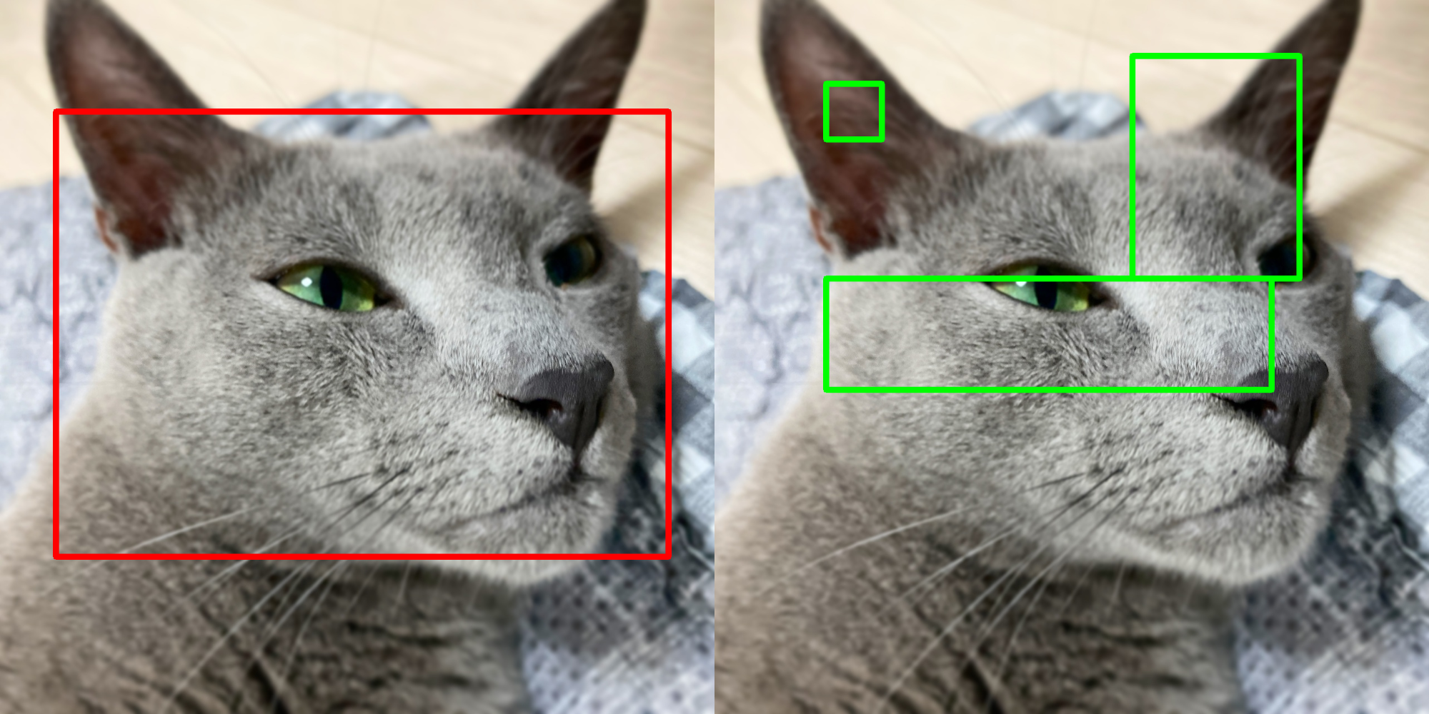 Bounding box visualization example