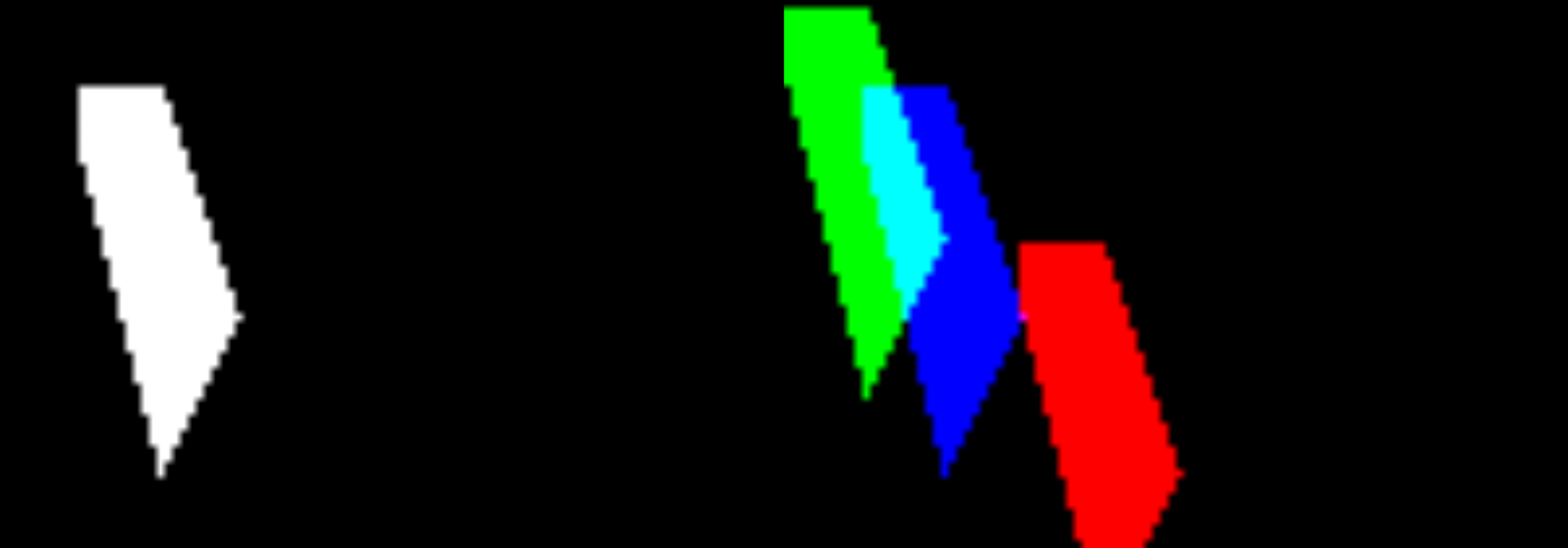 Polygon to mask conversion example